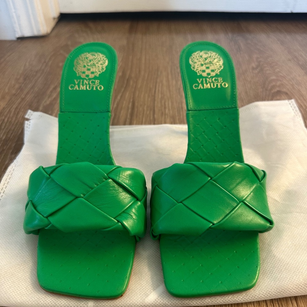 Vince Camuto Brelanie Woven Strap Heel Sandal